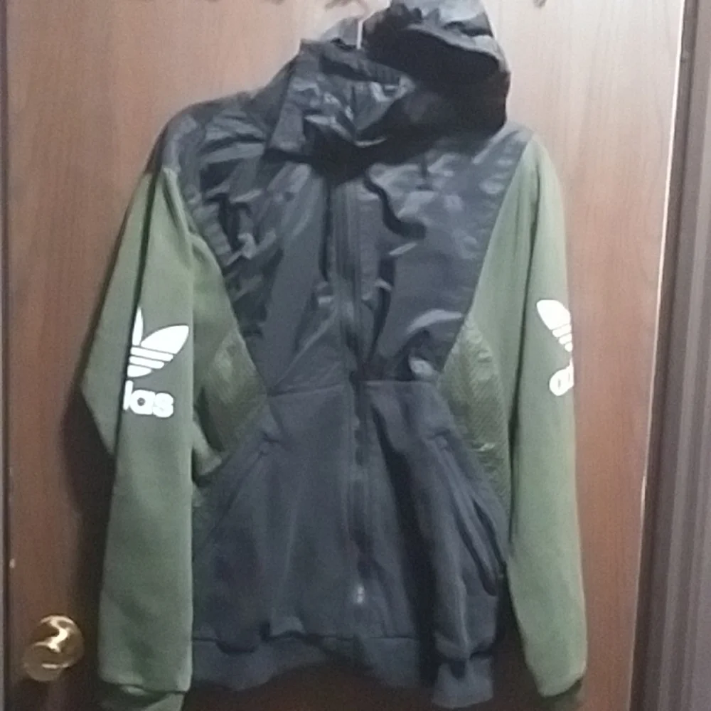 Men's Adidas hooded jacket